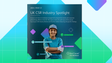 uk csr industry spotlight a person standing with there arms crossed